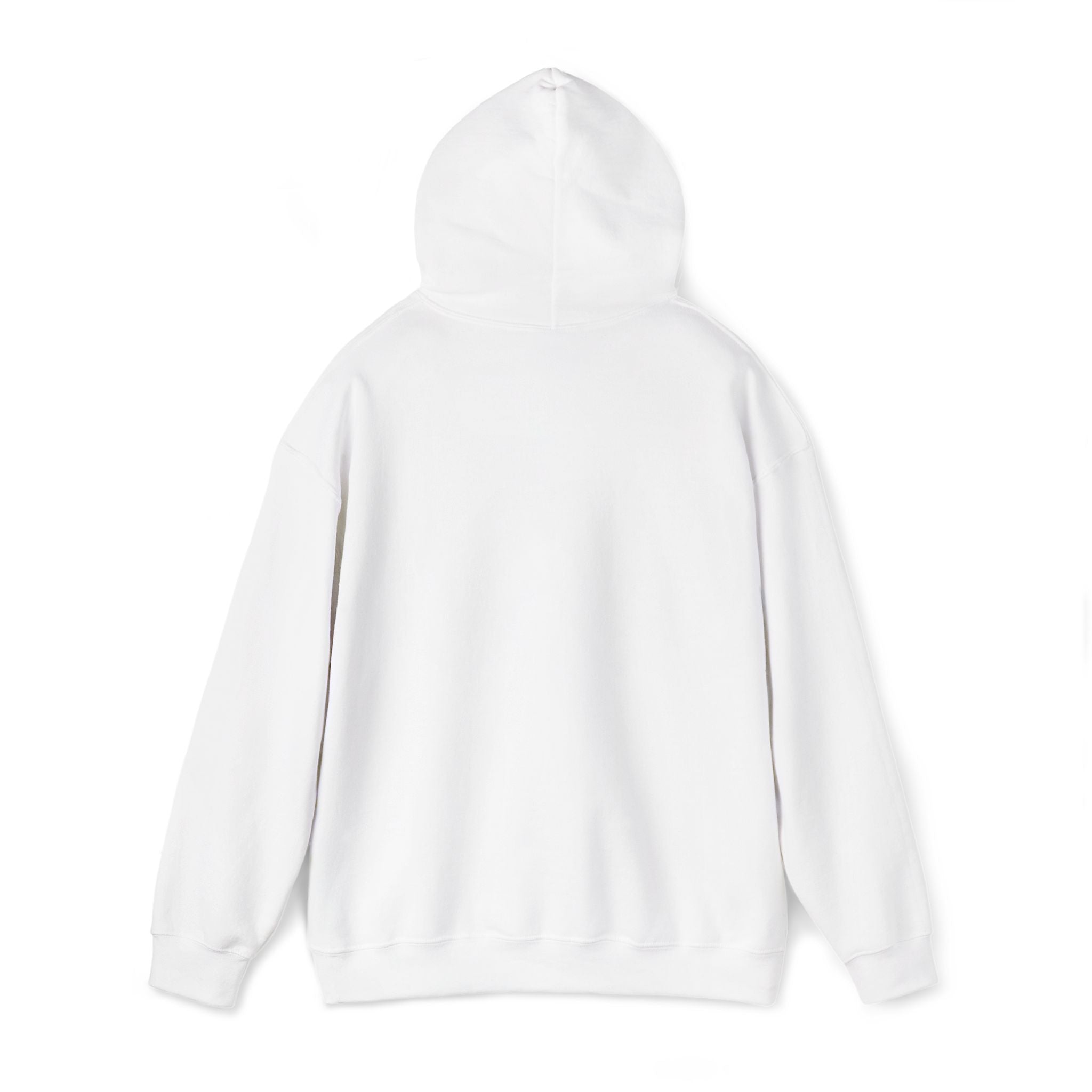 Hoodie — Engine's Minimalist White Graphic Pullover